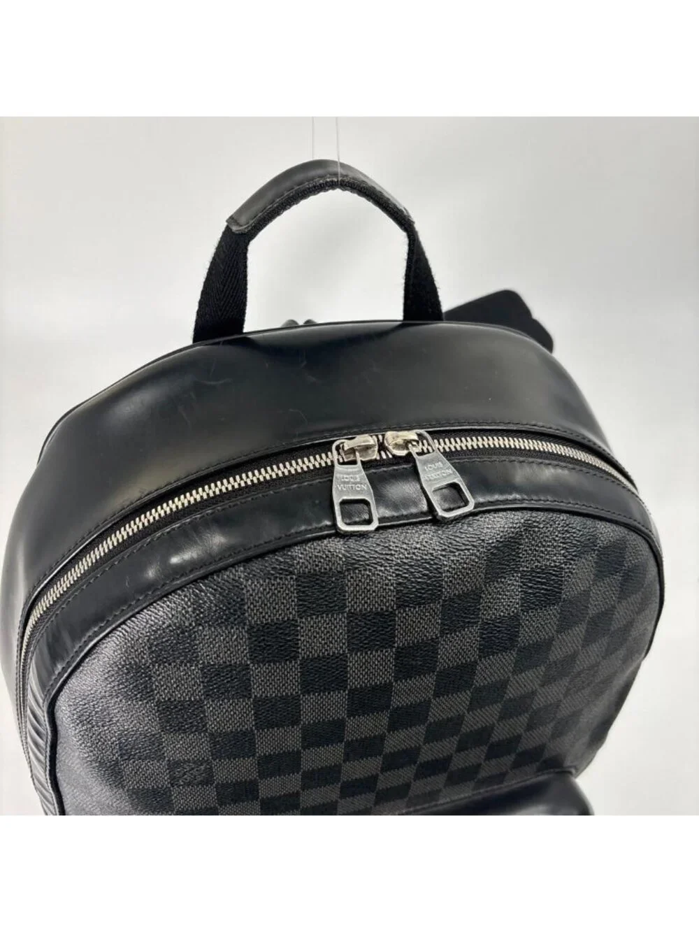Louis Vuitton Super Damier Graphite Josh Backpack